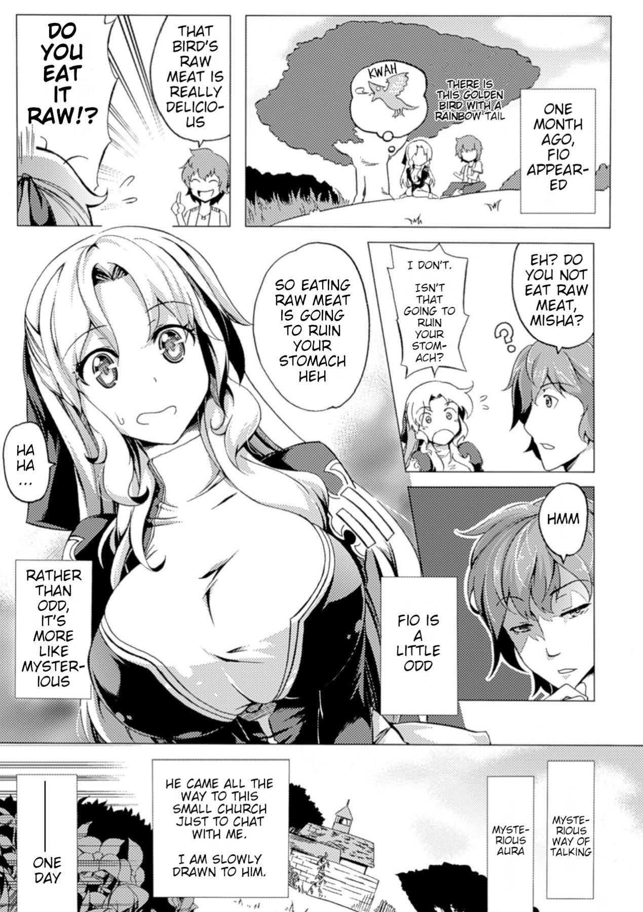 Hentai Manga Comic-A Saint Is Subdued In The Forest-Read-3